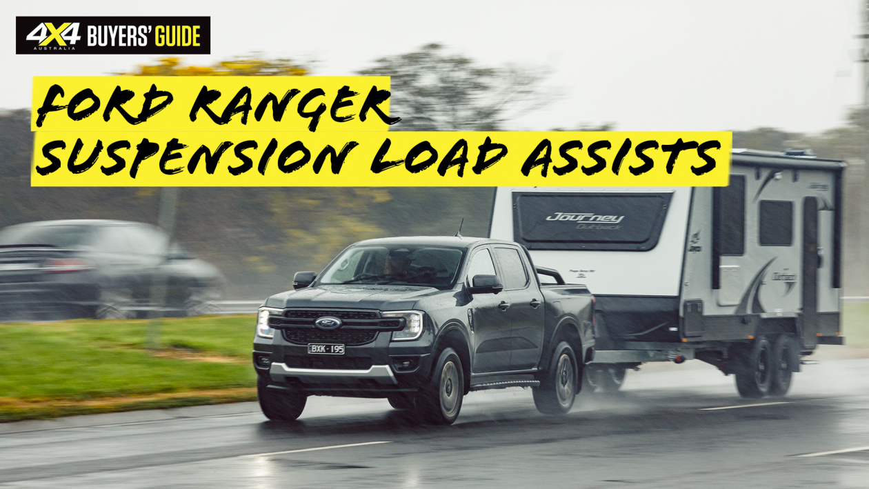 2023 Ford Ranger suspension load assists